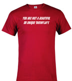 Red Snowflake T-Shirt