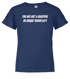 Navy Snowflake Youth/Toddler T-Shirt