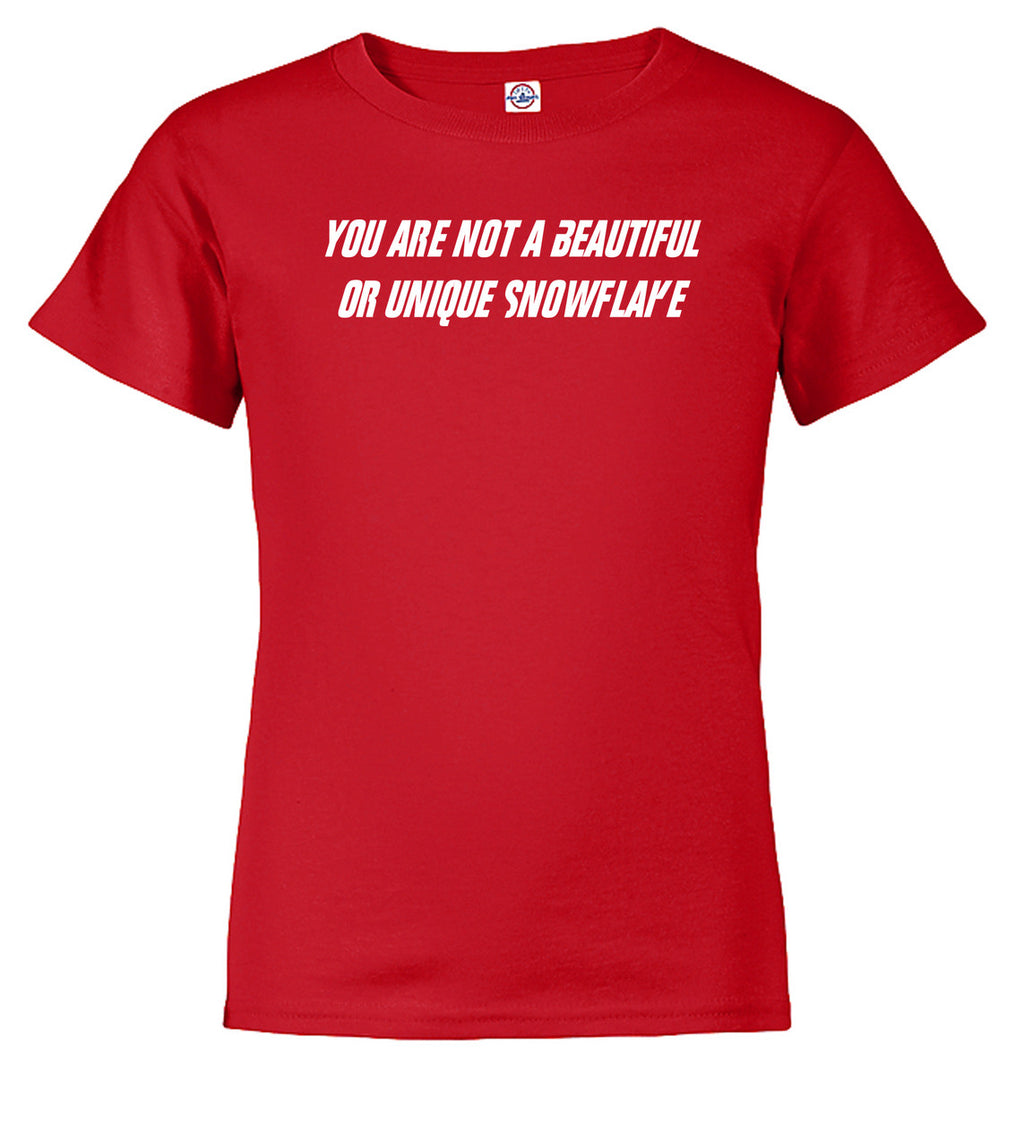Red Snowflake Youth/Toddler T-Shirt