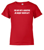 Red Snowflake Youth/Toddler T-Shirt