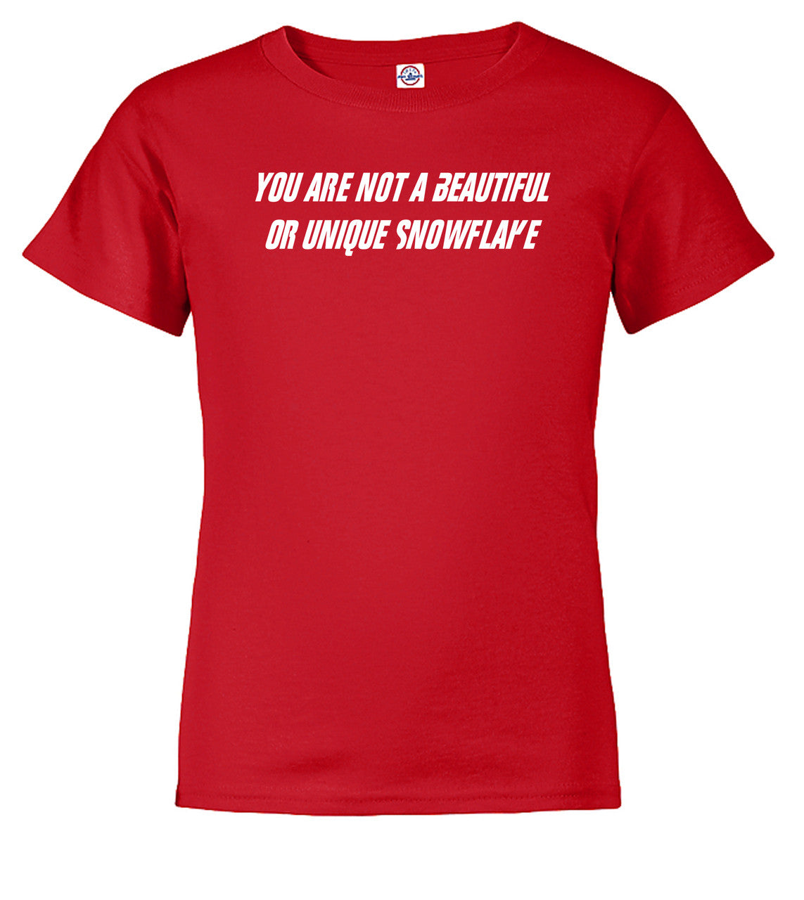 Red Snowflake Youth/Toddler T-Shirt