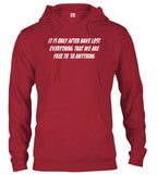 Red Freedom Hoodie