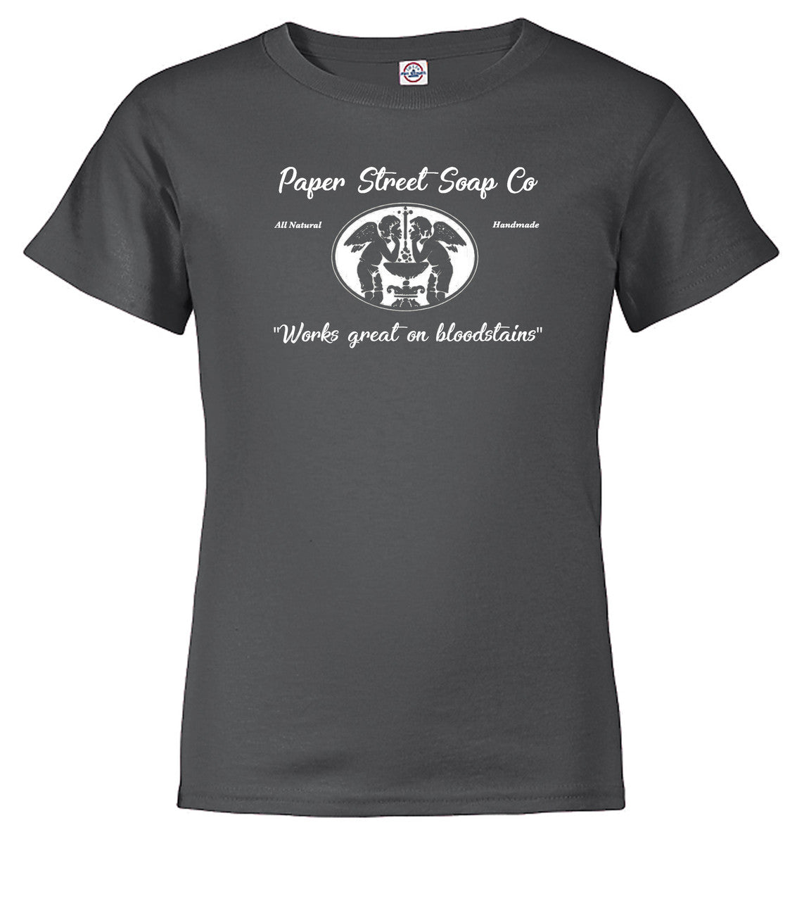 Charcoal Works great on bloodstains Youth/Toddler T-Shirt