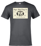 Charcoal Business Card T-Shirt