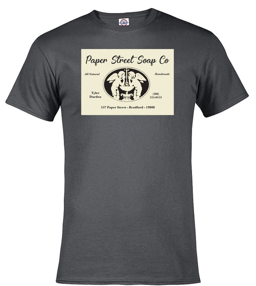 Charcoal Business Card T-Shirt