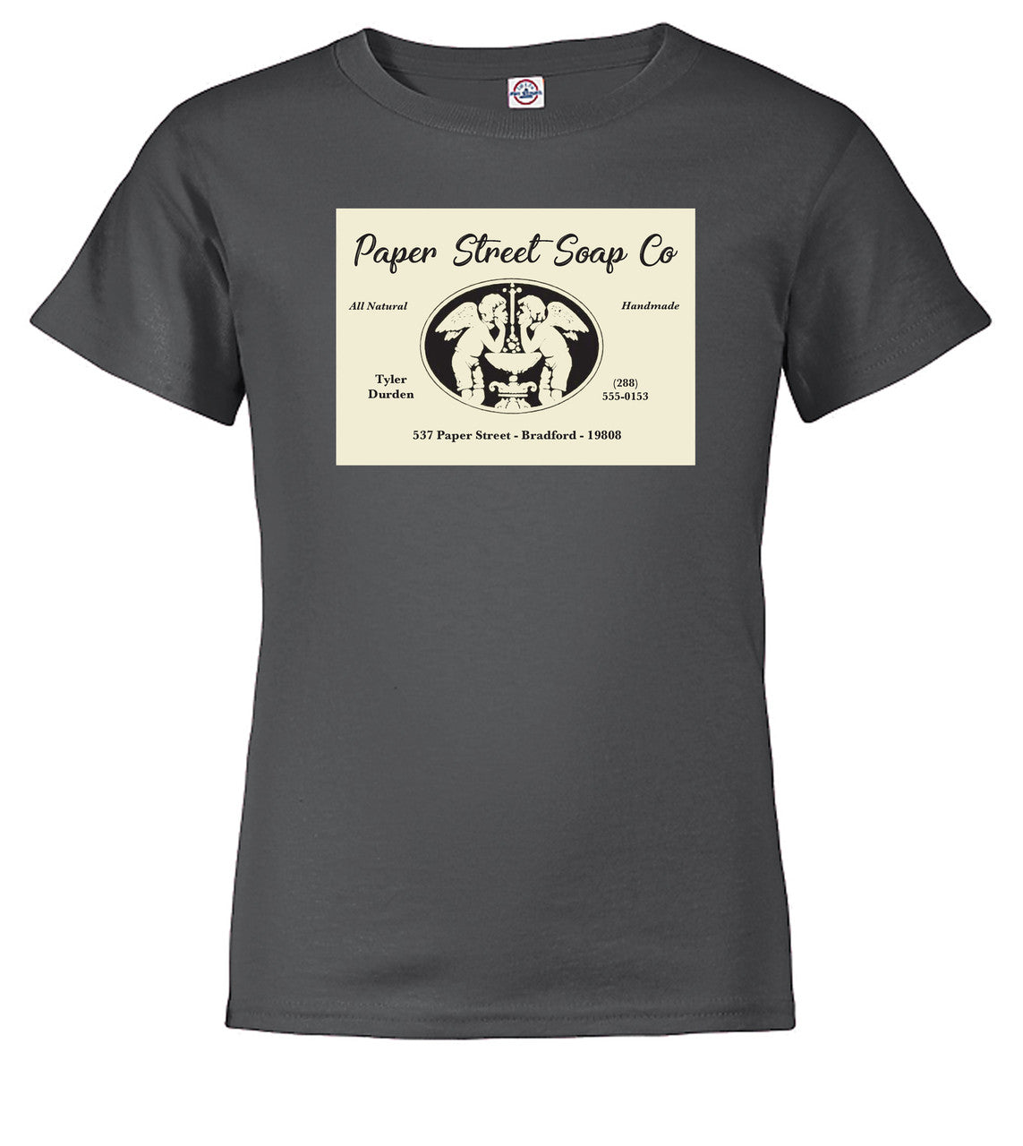 Charcoal Business Card Youth/Toddler T-Shirt