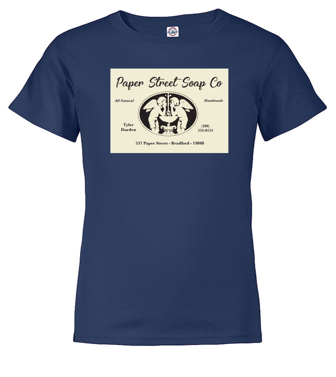 Navy Business Card Youth/Toddler T-Shirt