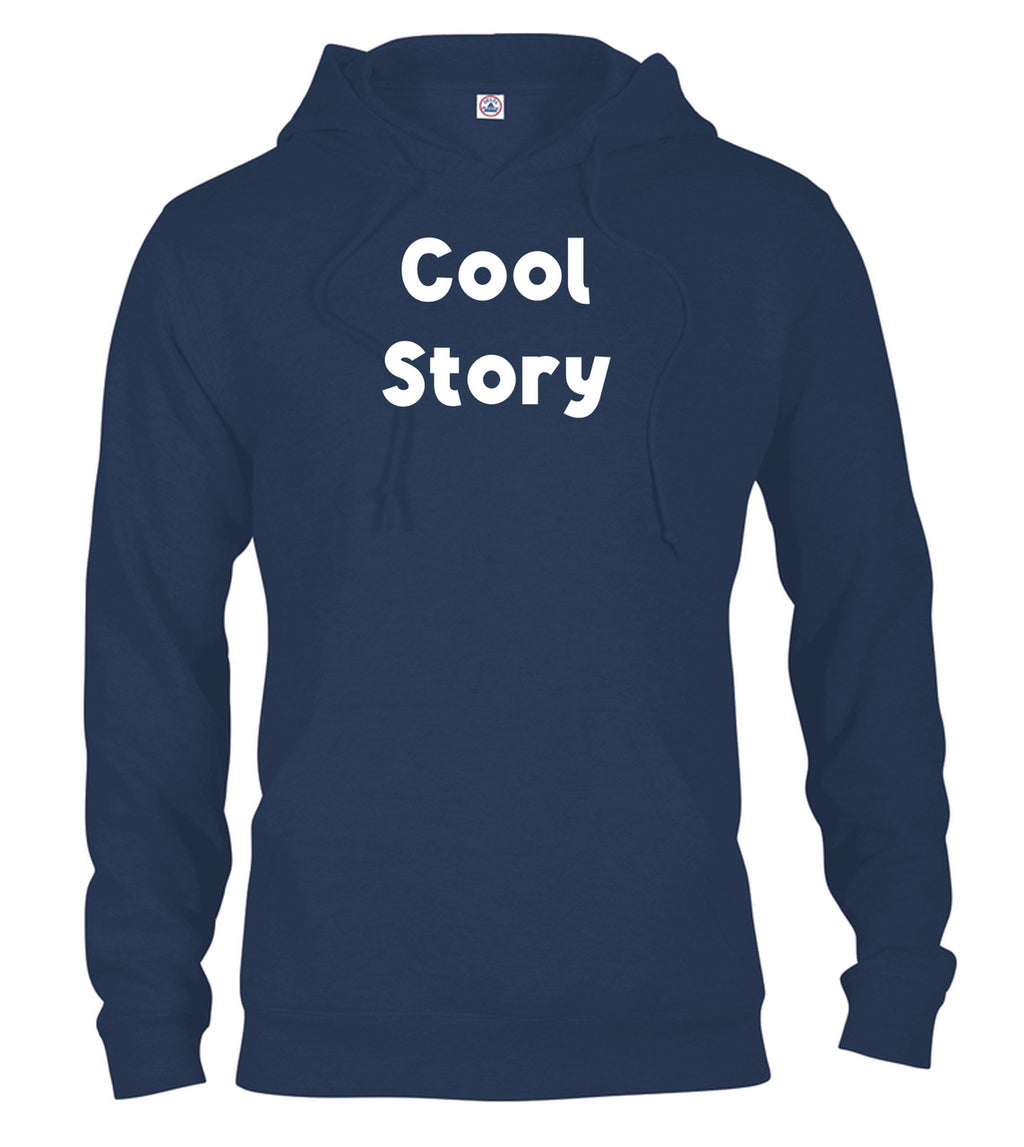 Navy Cool Story Hoodie
