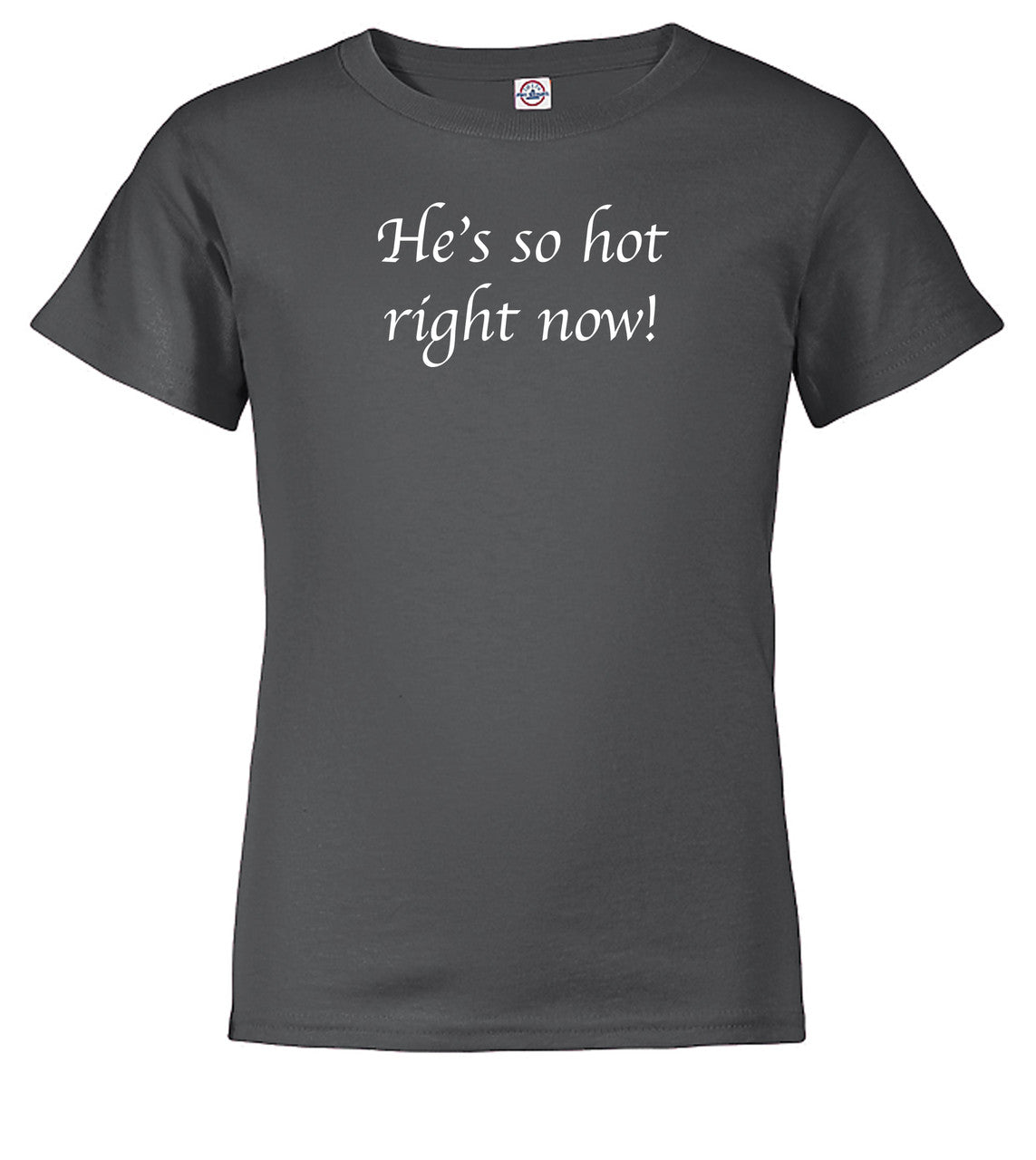 Charcoal He's so hot right now! Youth/Toddler T-Shirt