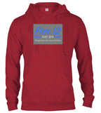 Red The Spa Hoodie