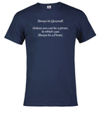 Navy Always be a Pirate T-Shirt