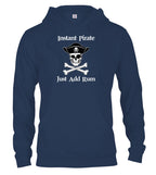 Navy Instant Pirate Just Add Rum Hoodie