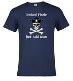 Navy Instant Pirate Just Add Rum T-Shirt