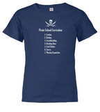 Navy Pirate School Curriculum Youth/Toddler T-Shirt