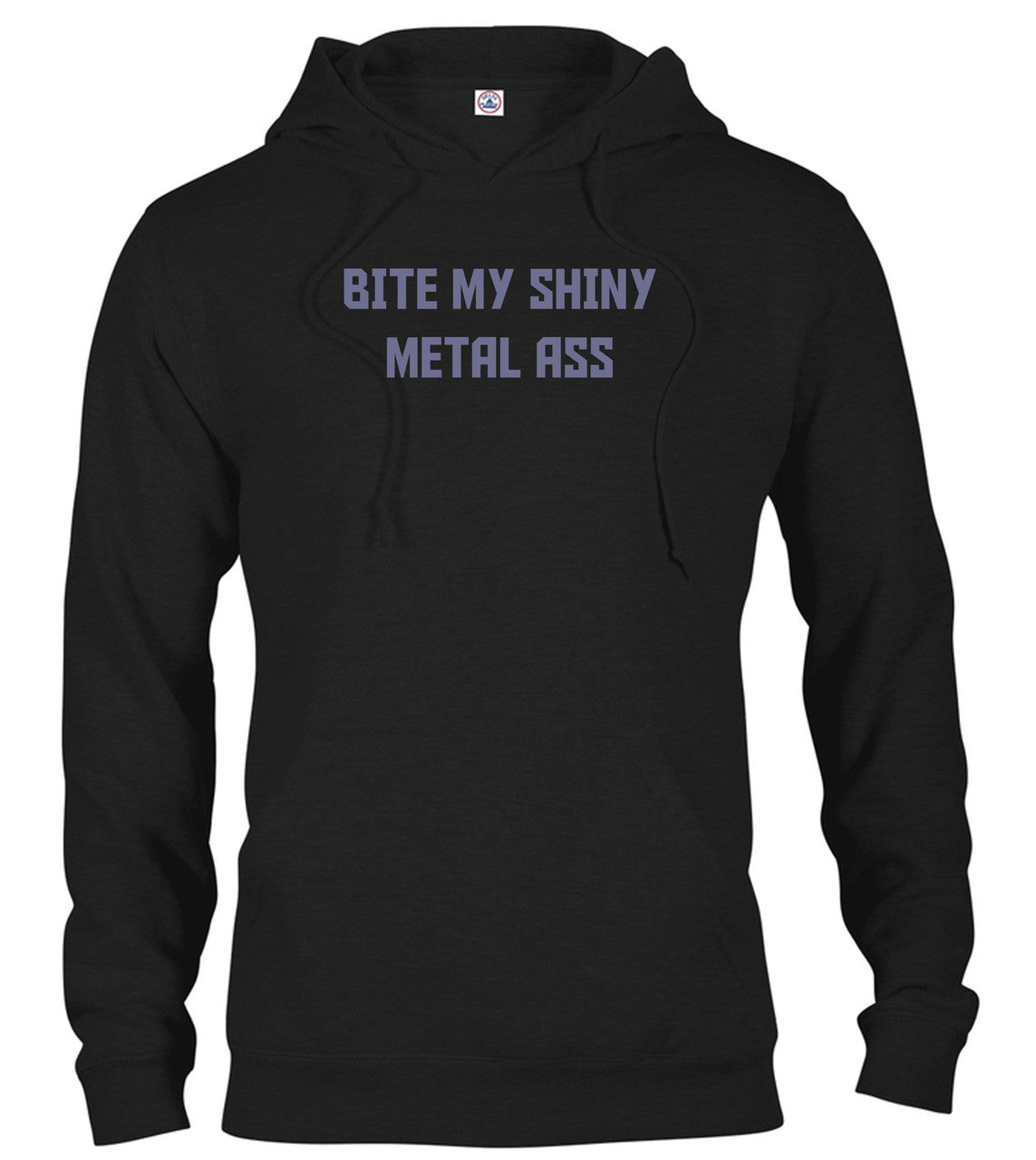 Black Bite My Shiny Metal Ass Hoodie