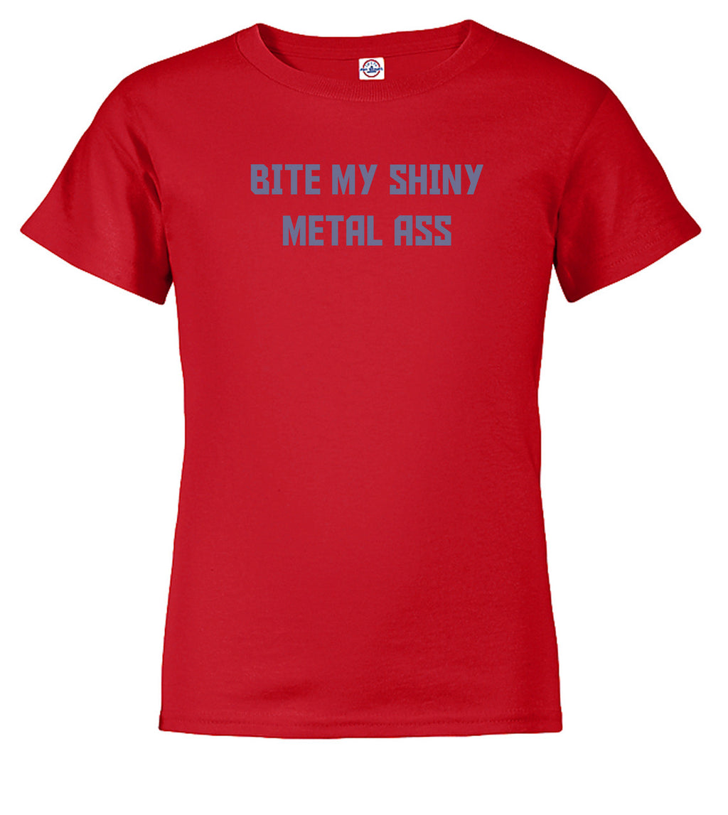 Red Bite My Shiny Metal Ass Youth/Toddler T-Shirt