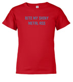 Red Bite My Shiny Metal Ass Youth/Toddler T-Shirt