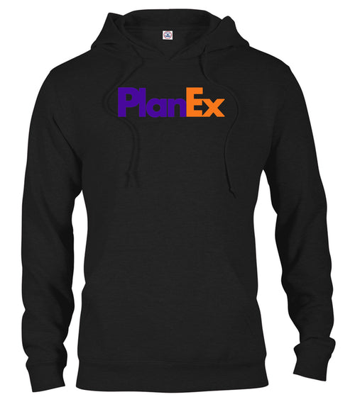 Black Rebranded Hoodie