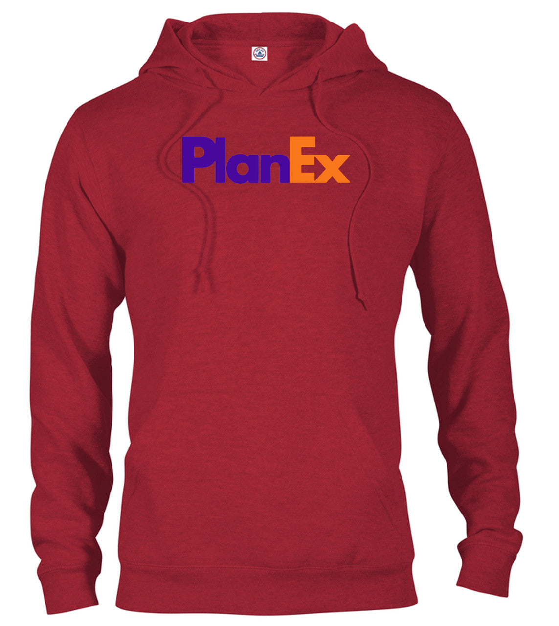 Red Rebranded Hoodie