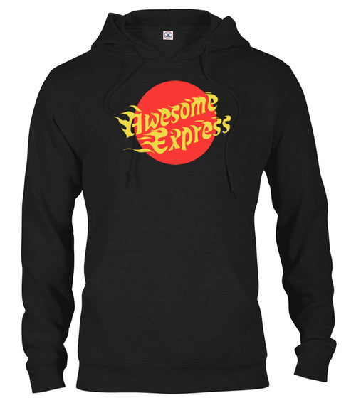 Black Awesome Express Hoodie