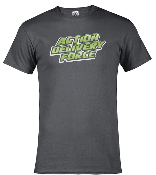 Charcoal Action Delivery Force T-Shirt