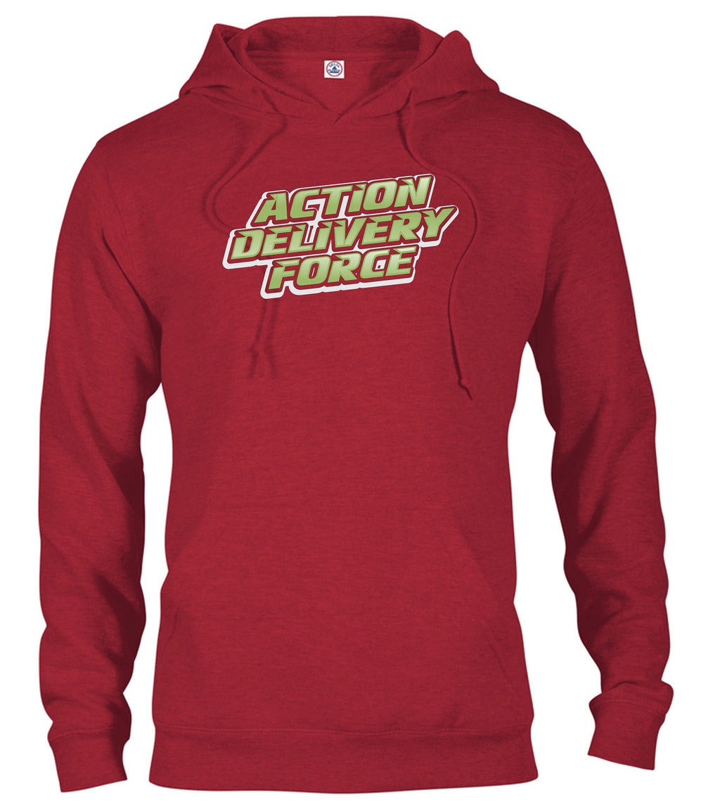 Red Action Delivery Force Hoodie