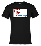 Black Momcorp Logo T-Shirt