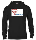 Black Momcorp Logo Hoodie