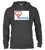 Charcoal Momcorp Logo Hoodie