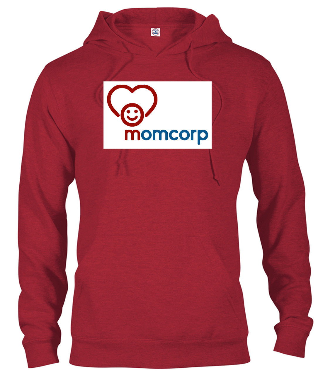 Red Momcorp Logo Hoodie