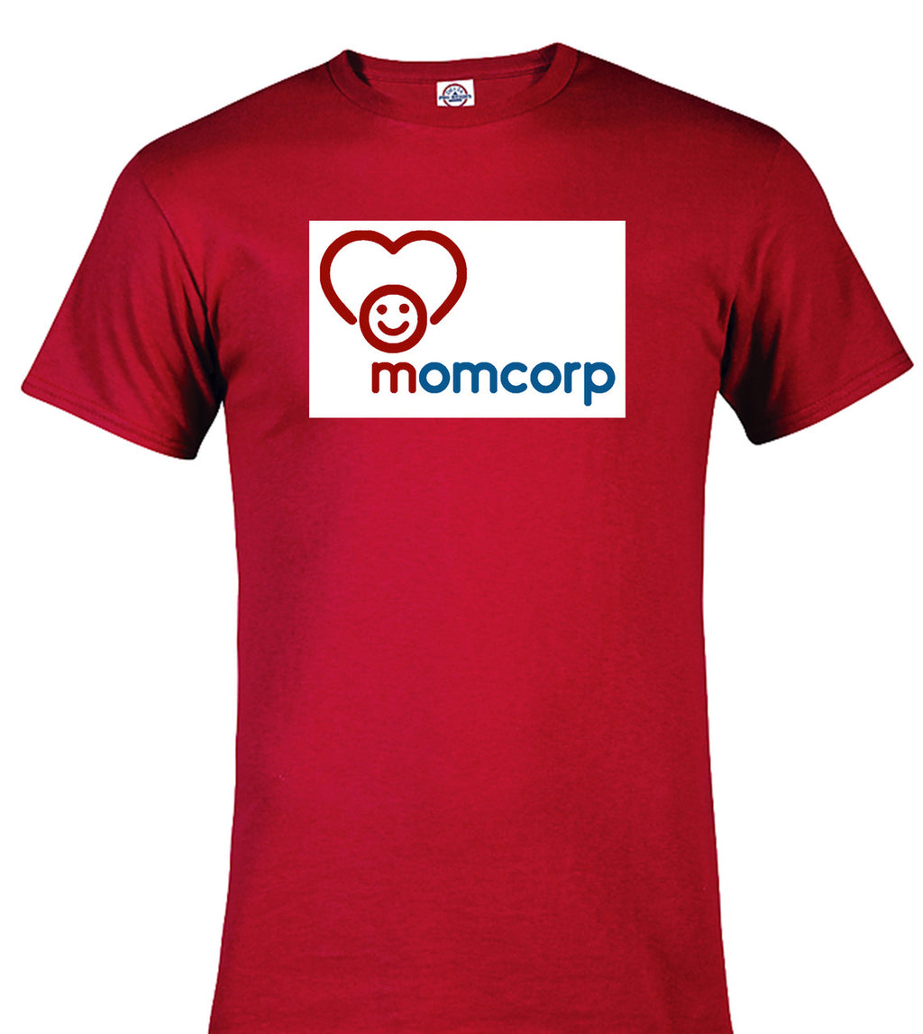 Red Momcorp Logo T-Shirt