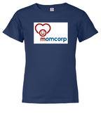 Navy Momcorp Logo Youth/Toddler T-Shirt