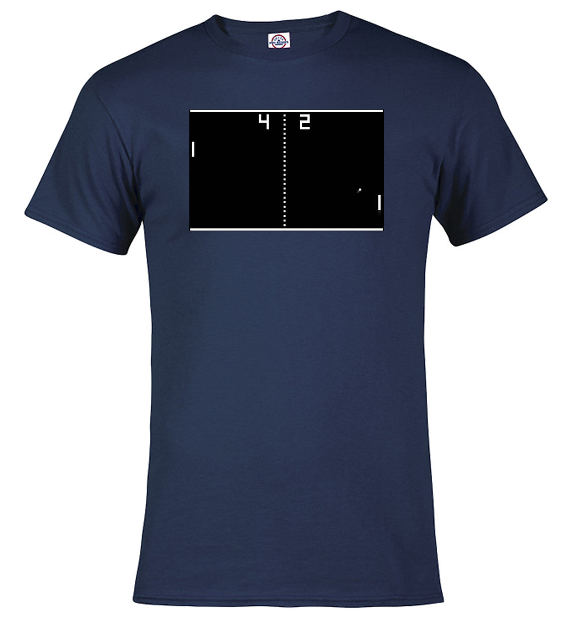 Navy Play Screen T-Shirt
