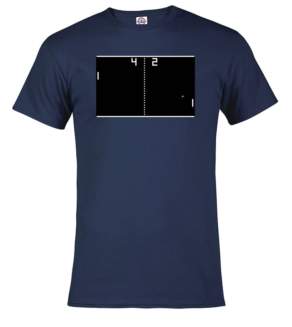 Navy Play Screen T-Shirt