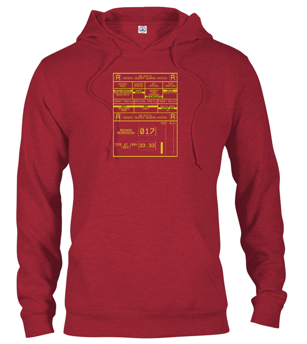 Red Remote Sentry Control Hoodie