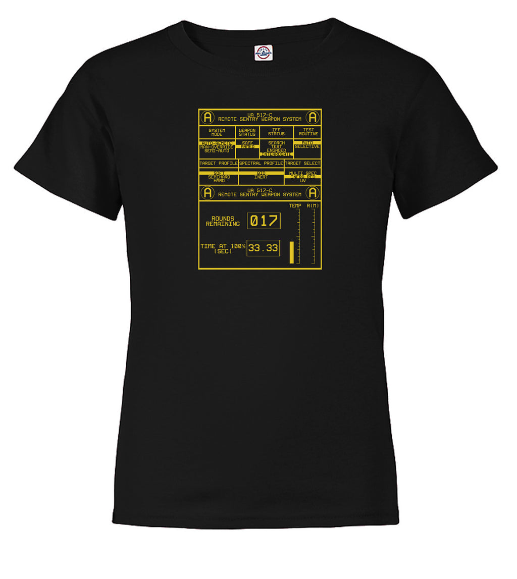 Black Remote Sentry Control Youth/Toddler T-Shirt