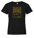 Black Remote Sentry Control Youth/Toddler T-Shirt