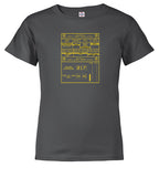 Charcoal Remote Sentry Control Youth/Toddler T-Shirt