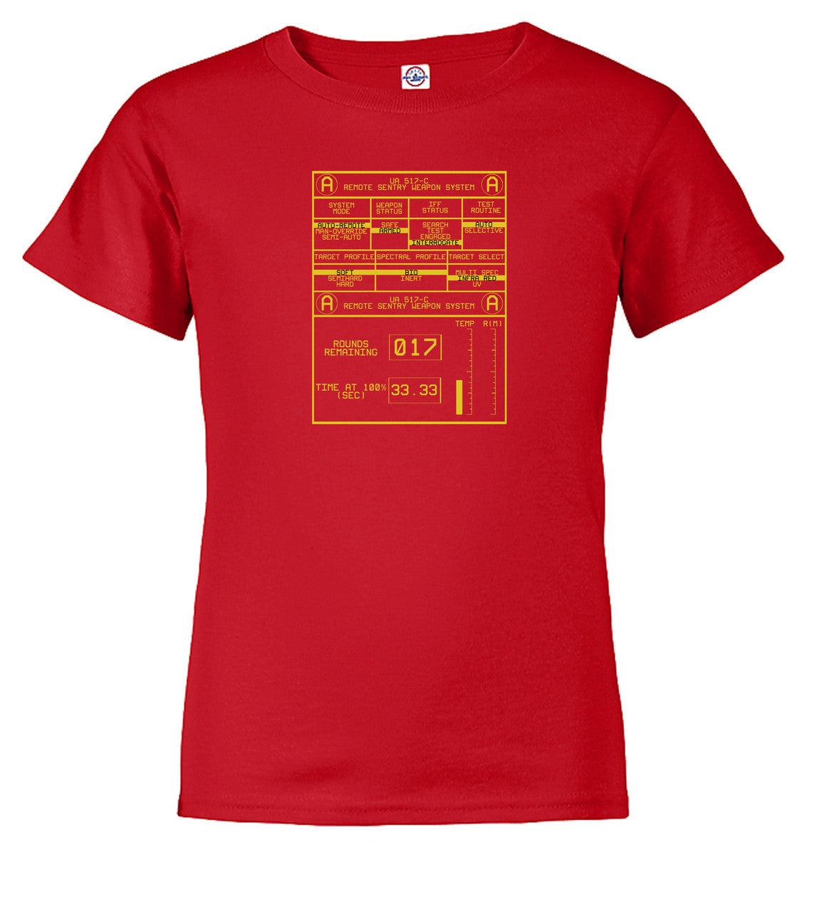 Red Remote Sentry Control Youth/Toddler T-Shirt