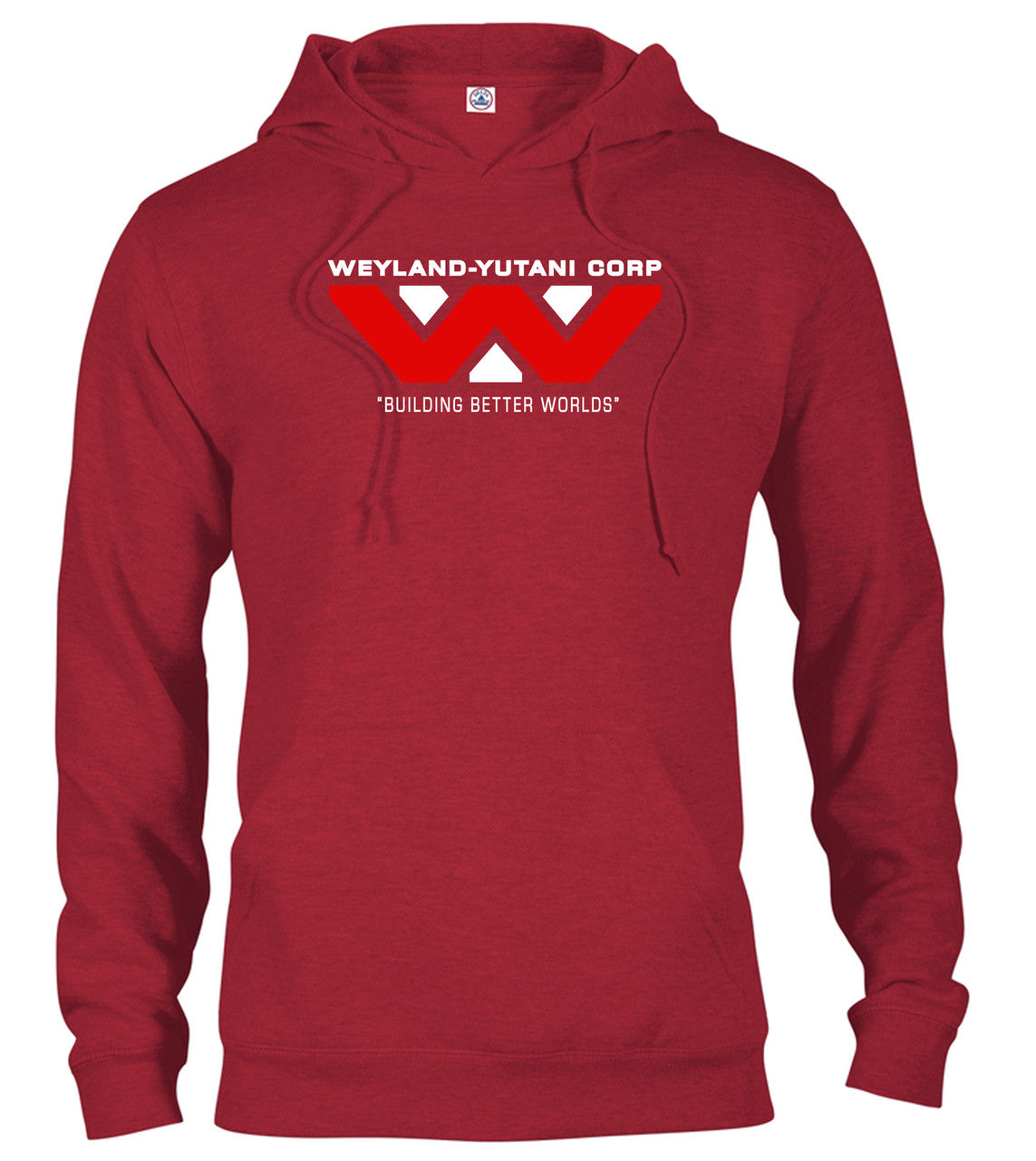 Red Corporate Logo Alt Hoodie