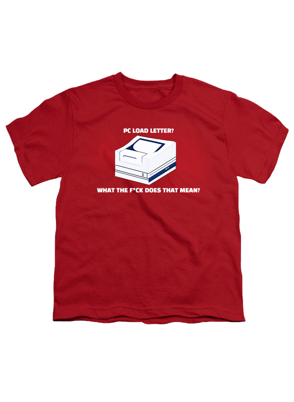 Red PC Load Letter? Youth/Toddler T-Shirt