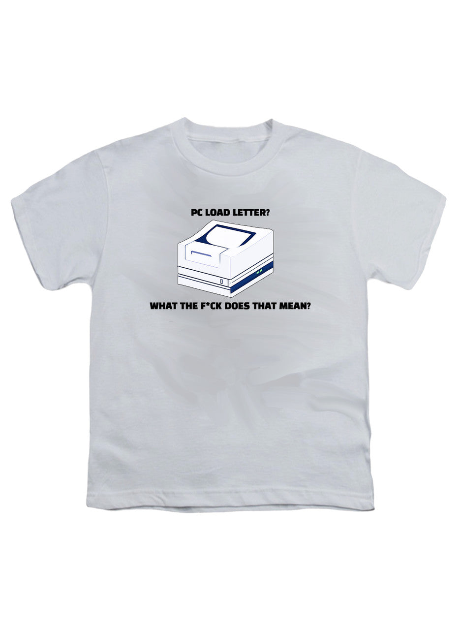 White PC Load Letter? Youth/Toddler T-Shirt