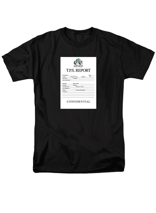 Black TPS Report T-Shirt