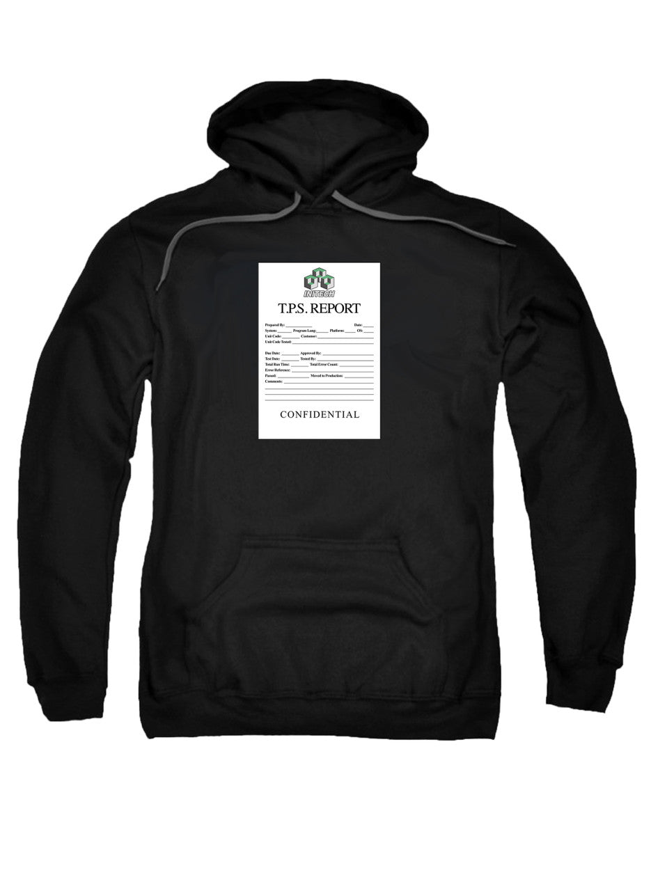 Black TPS Report Hoodie