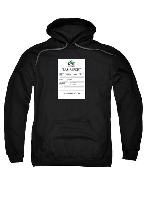Black TPS Report Hoodie