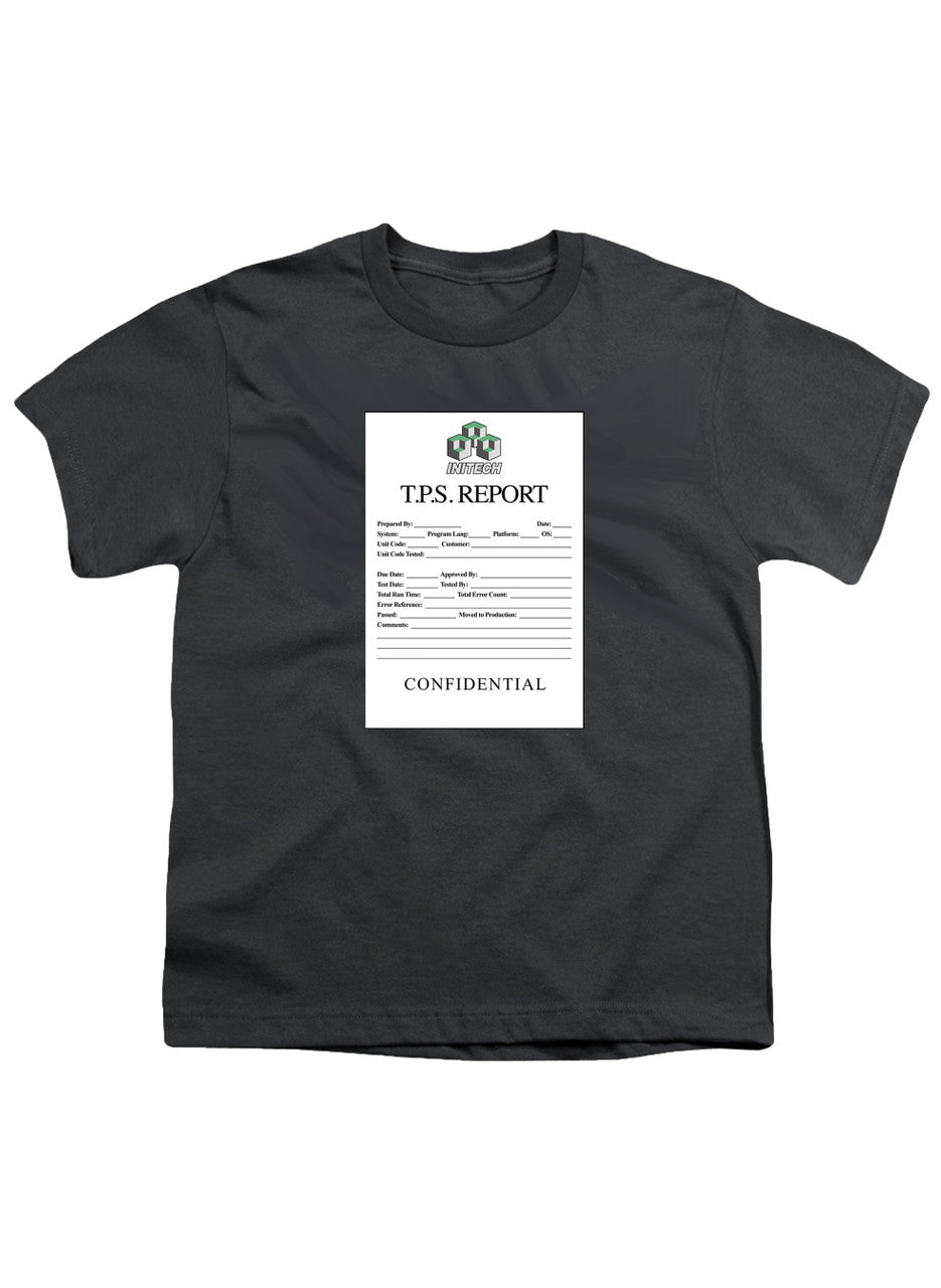 Charcoal TPS Report Youth/Toddler T-Shirt