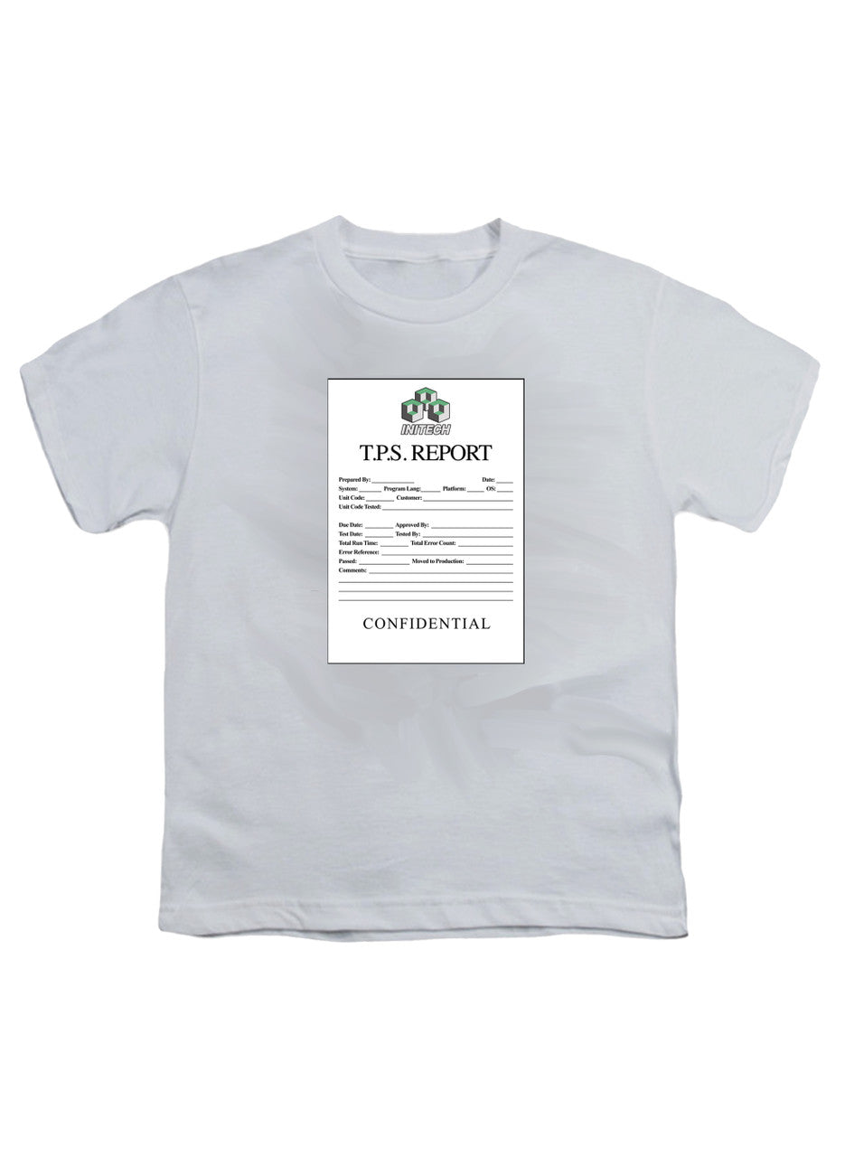 White TPS Report Youth/Toddler T-Shirt