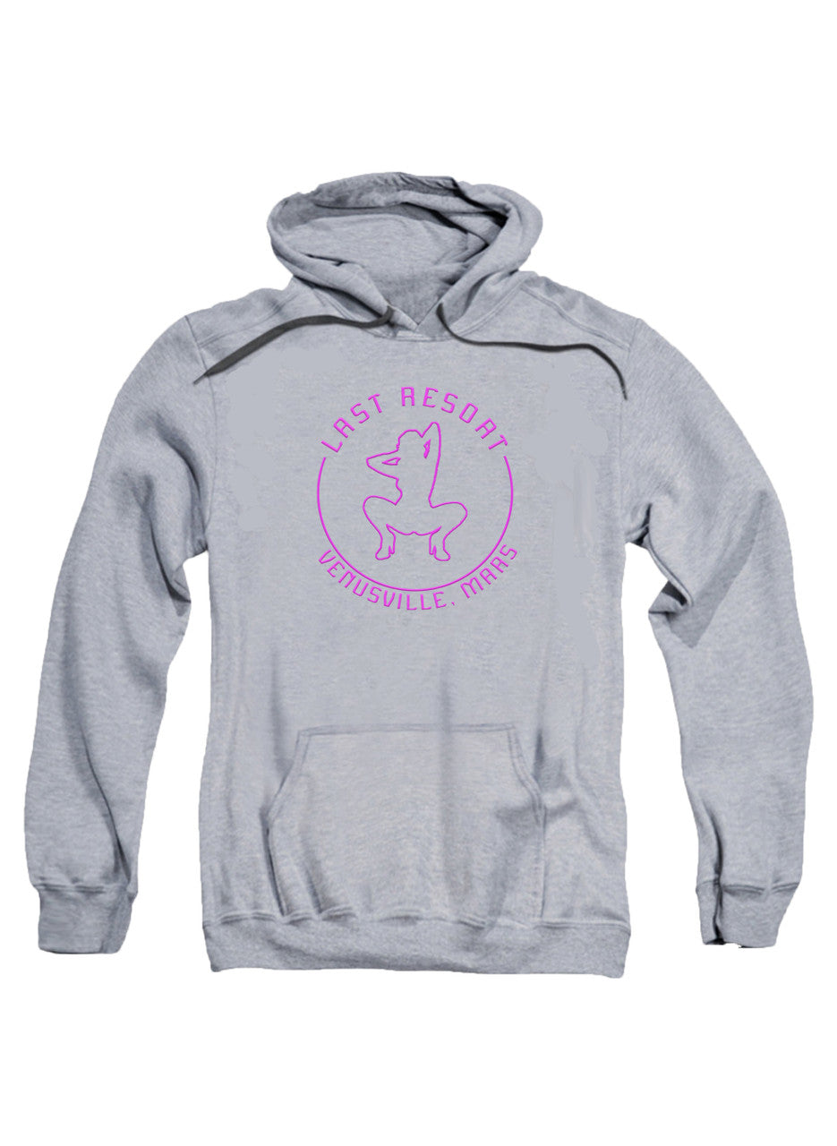 Gray Last Resort Hoodie