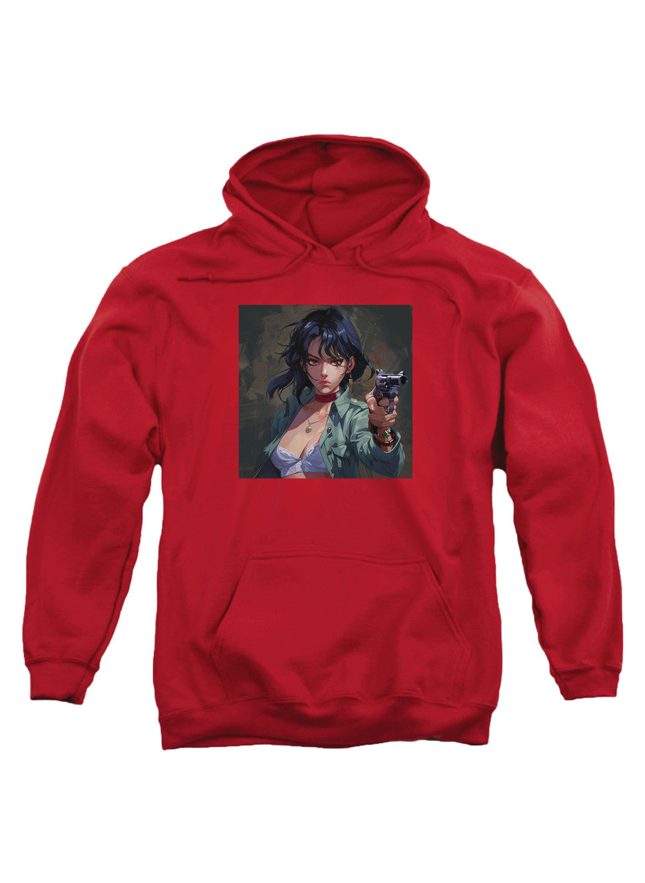 Red Gun in the Hand Hoodie