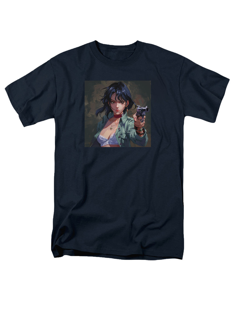 Navy Gun in the Hand T-Shirt
